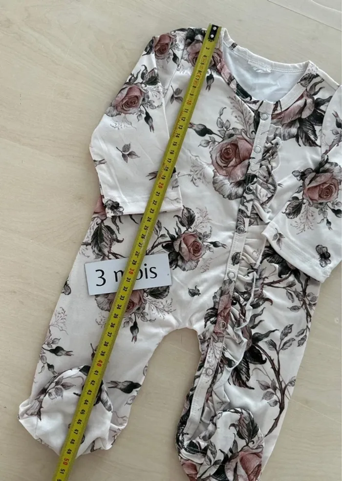 Pyjama léger fille 3 mois - photo numéro 4