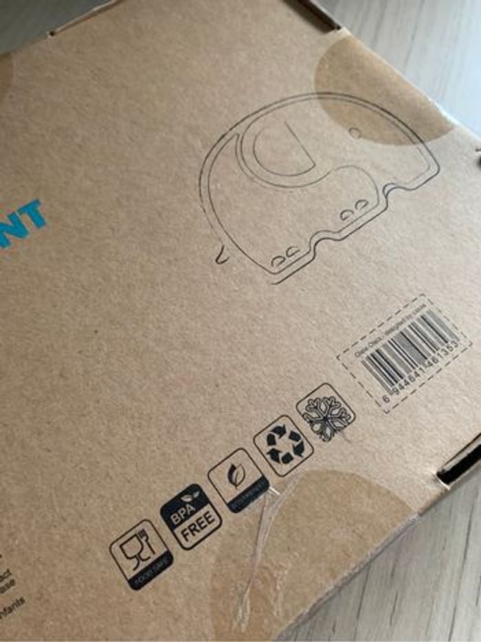 Coffret repas en silicone bébé rose Olele Olala - photo numéro 7