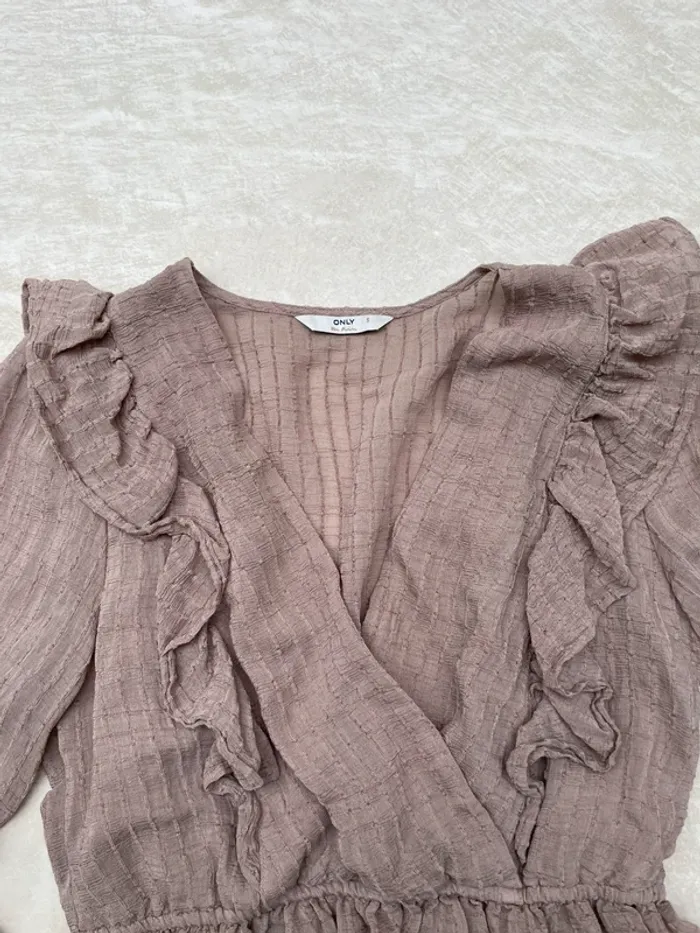 Blouse à volant - photo numéro 5