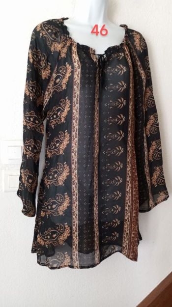 Blouse très longue femme 46