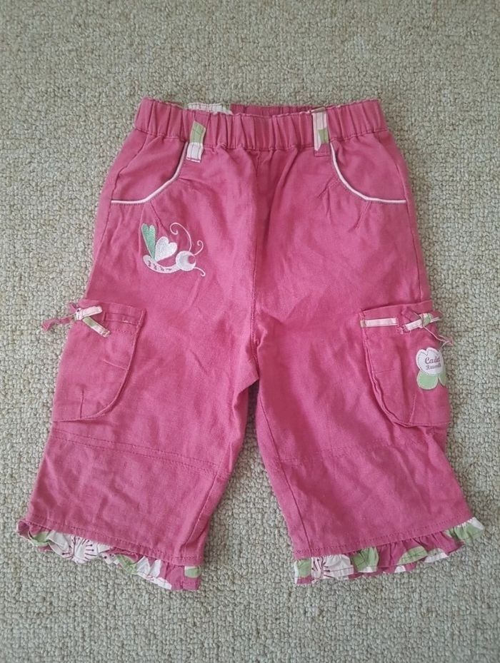 Pantalon rose, 12 mois