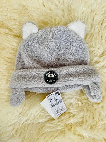 Bonnet en polaire bébé