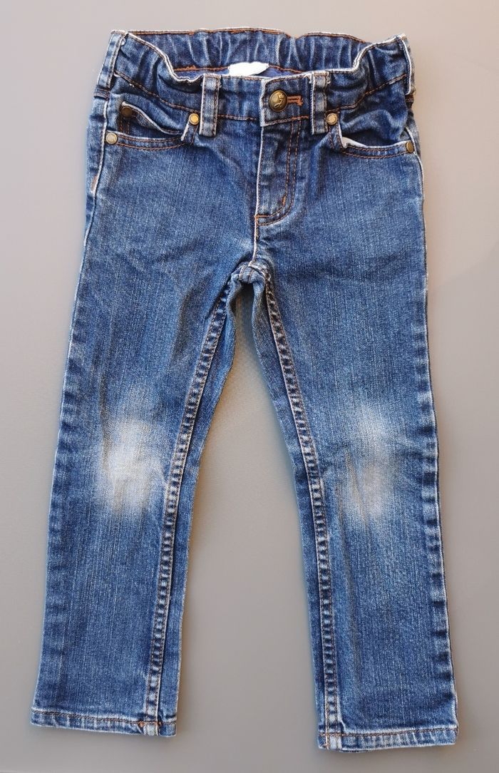 Pantalon jeans 4 ans fille Jacadi - photo numéro 2