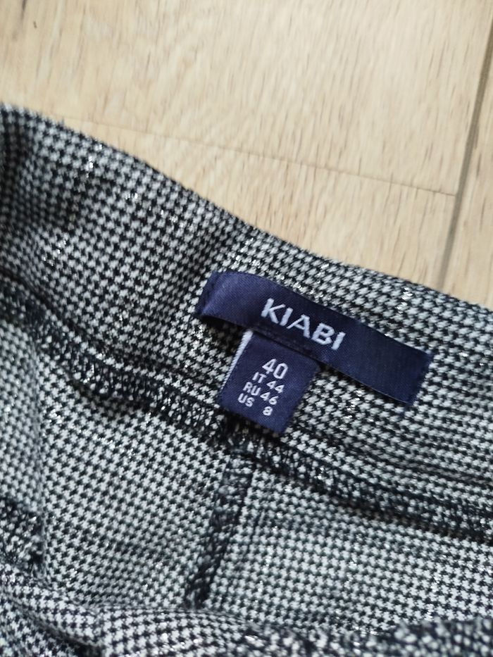 Pantalon Chino gris argenté 40 - photo numéro 4