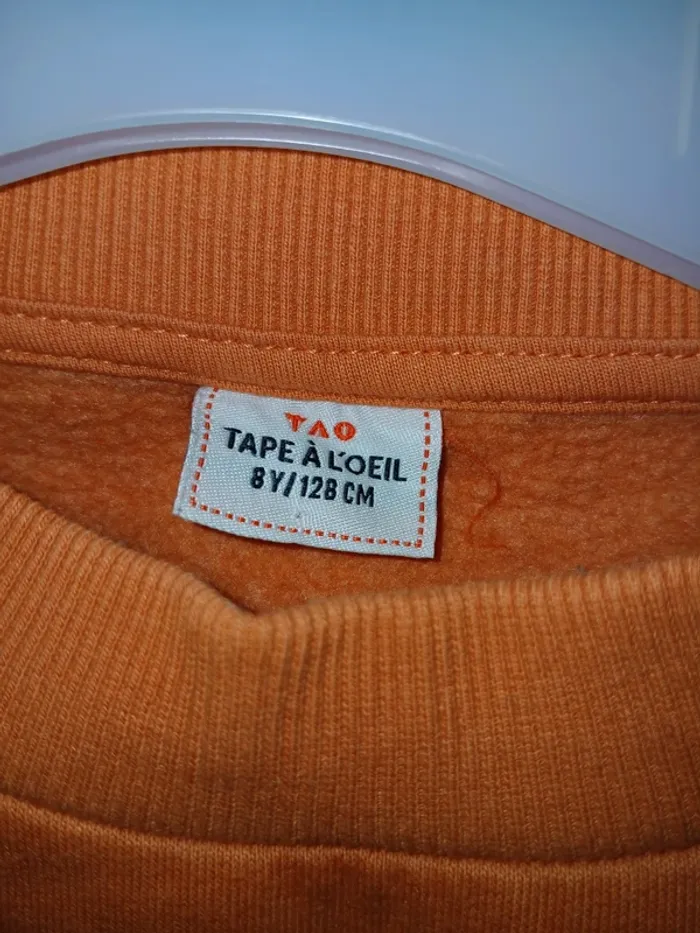 💙 Pull d'hiver Tape à l'œil taille 8 ans. - photo numéro 4