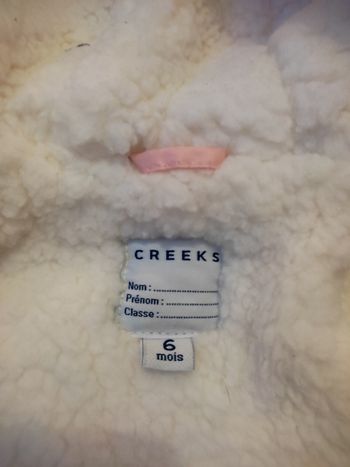 Manteau / veste rose 6 mois