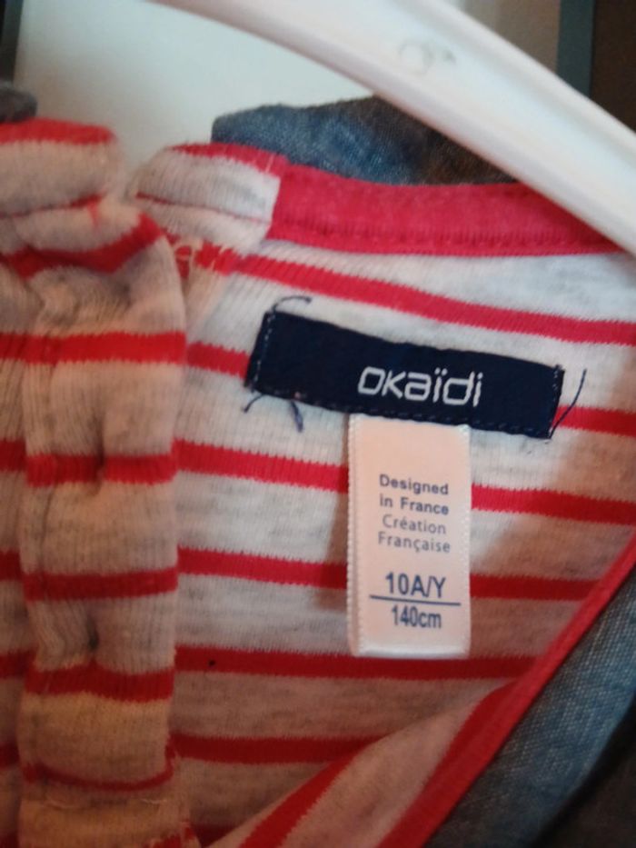 T-shirt okaidi 10 ans - photo numéro 4