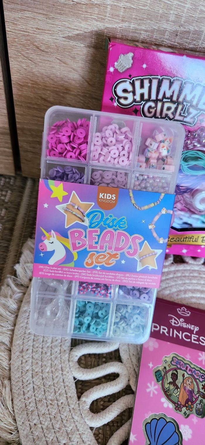 Lot Perles Stickers Princesses Disney - photo numéro 2
