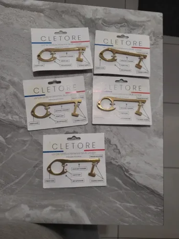 Lot de 5 cletore