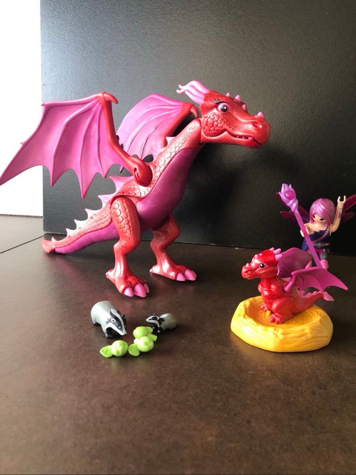 Playmobil « gardienne des fées avec dragon « - photo numéro 2
