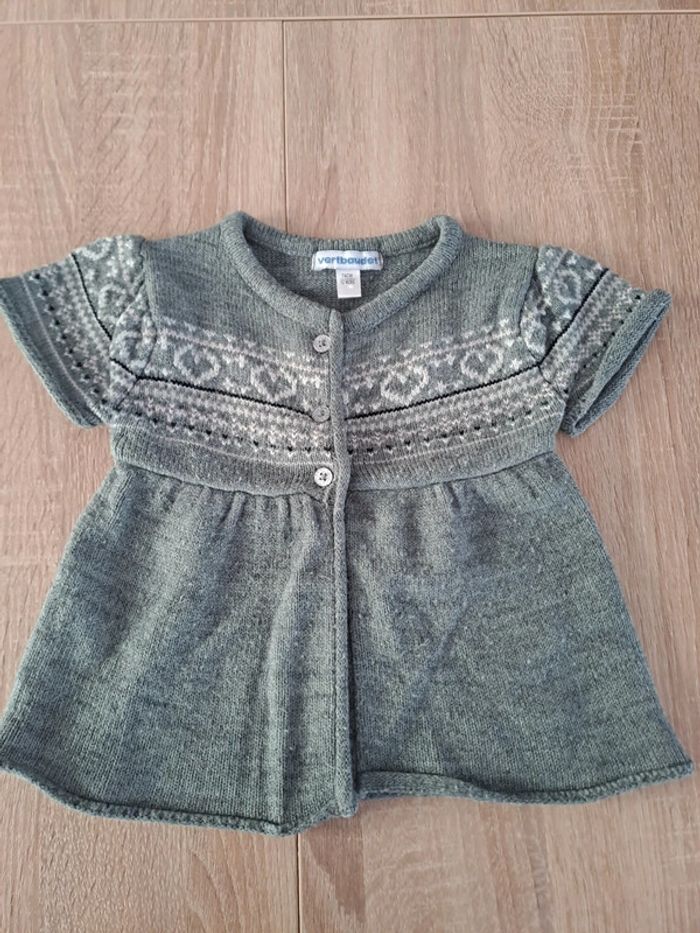 Gilet vertbaudet 12 mois