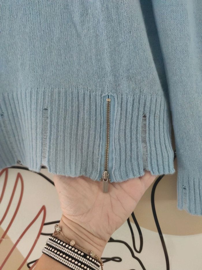 Pull original Bérénice 100%cachemire taille S - photo numéro 3