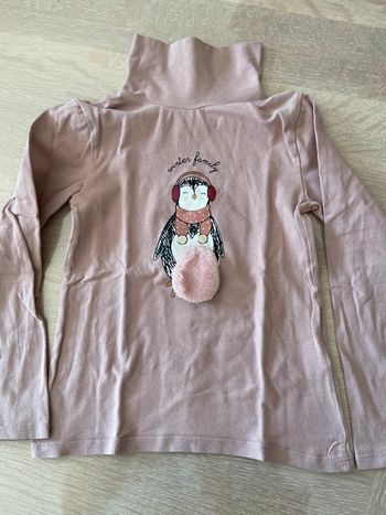 Tee shirt col roulé