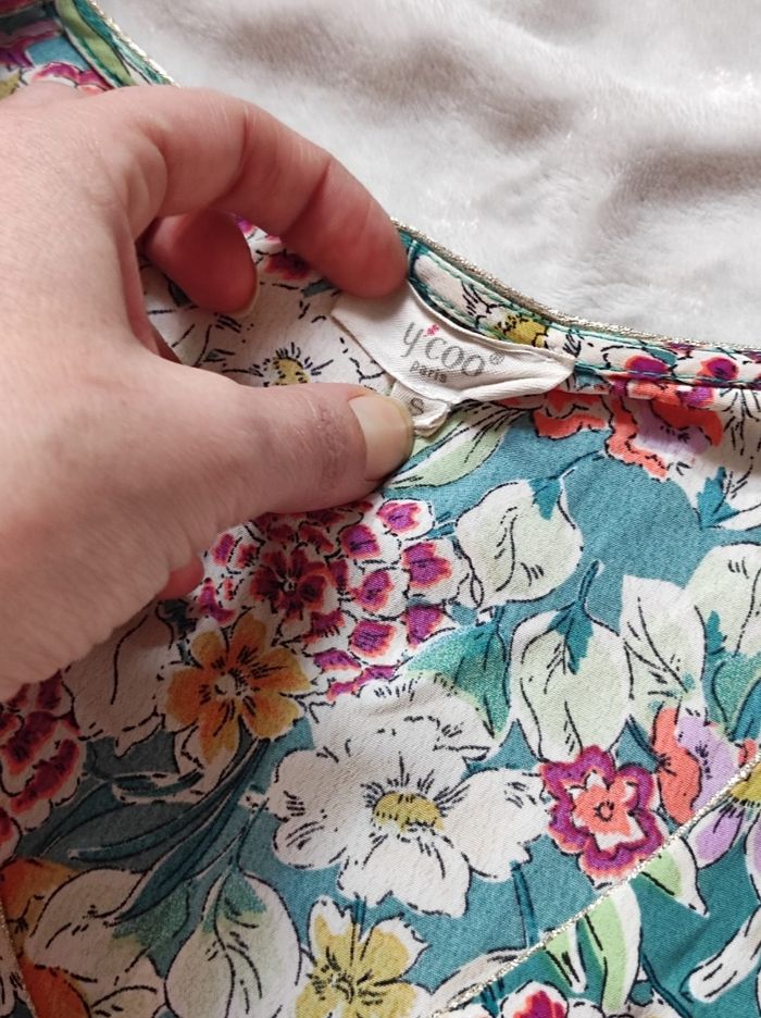 Robe courte imprimée taille S - photo numéro 4