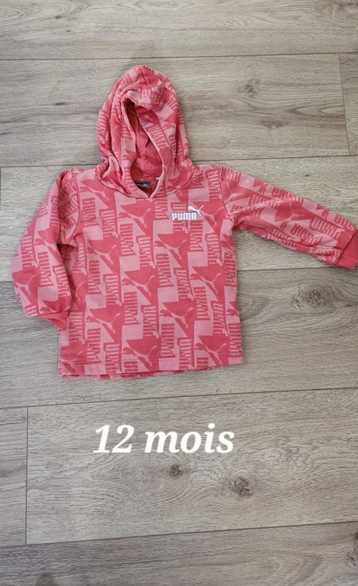 Pull à capuche puma