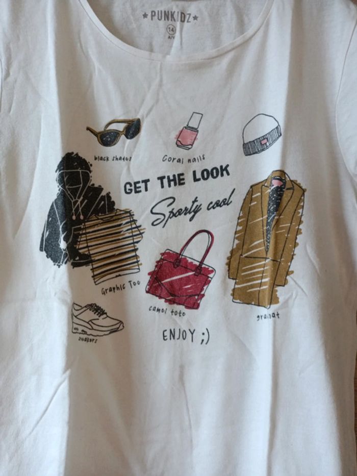 44. T-shirt Punkidz 14ans - photo numéro 3