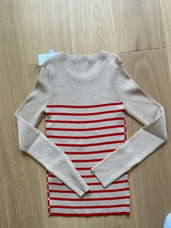 Pull marinière rayé Claudie pierlot - photo numéro 8