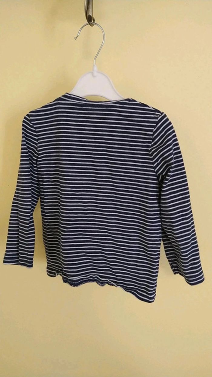 Maillot manches longues taille 24 mois marque in extenso en très bon état - photo numéro 2