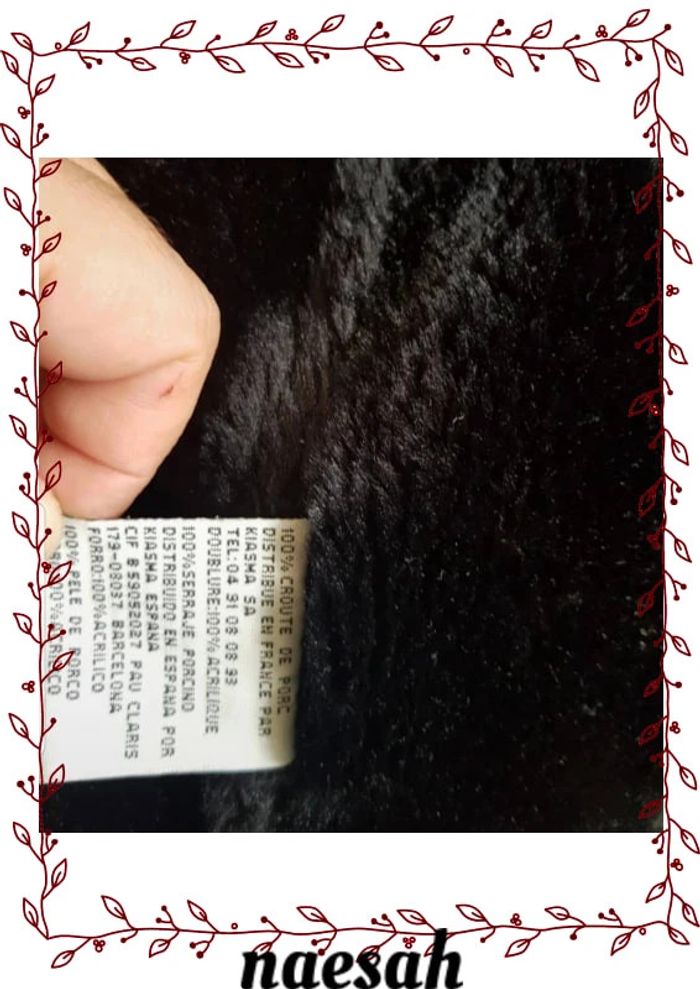 Manteau en Cuir Vintage - photo numéro 8