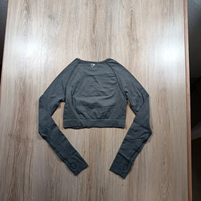 Hauts gymshark femme gris clair M - photo numéro 4
