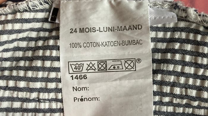 Short rayé garçon 2 ans - photo numéro 6