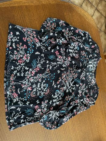 Blouse fleurie