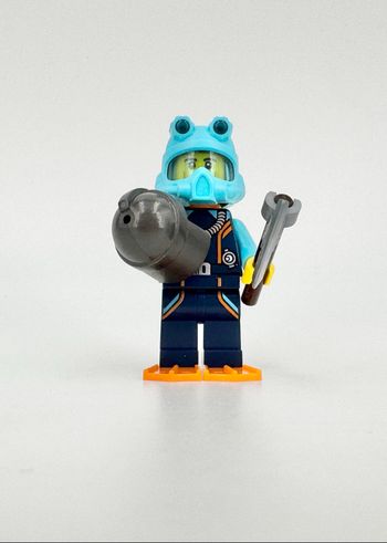 Lego Figurines City : Arctique, Explorateur Plongeur et son Trésor - NEUF