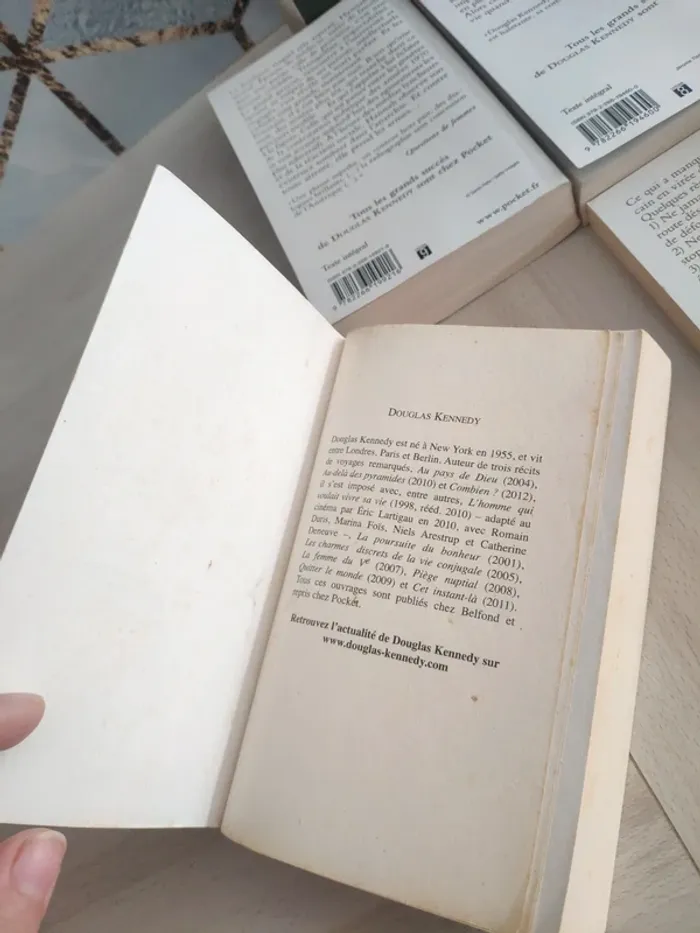 Lot 7 livres Kennedy cinq jours charmes vie conjugale Ned Allen bonheur relation piège homme - photo numéro 8