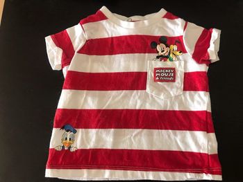 Tee-shirt à rayures Mickey Disney