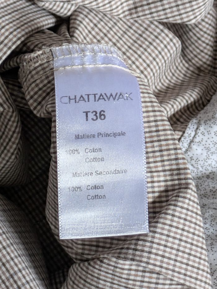 Jupe carreaux Chatttawak - photo numéro 5