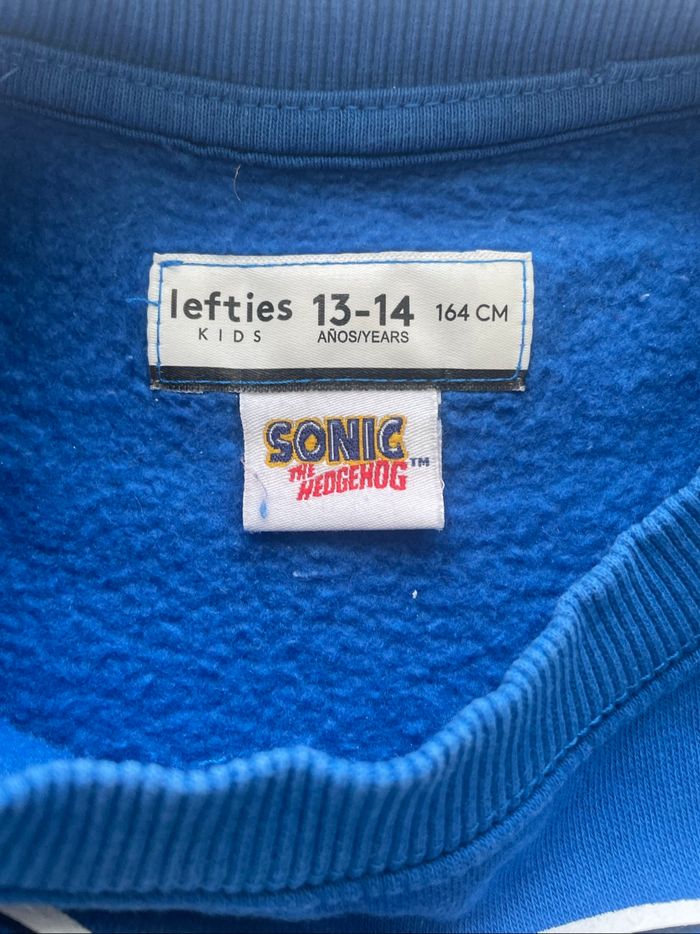 Sweat Sonic taille 13/14 ans - photo numéro 4