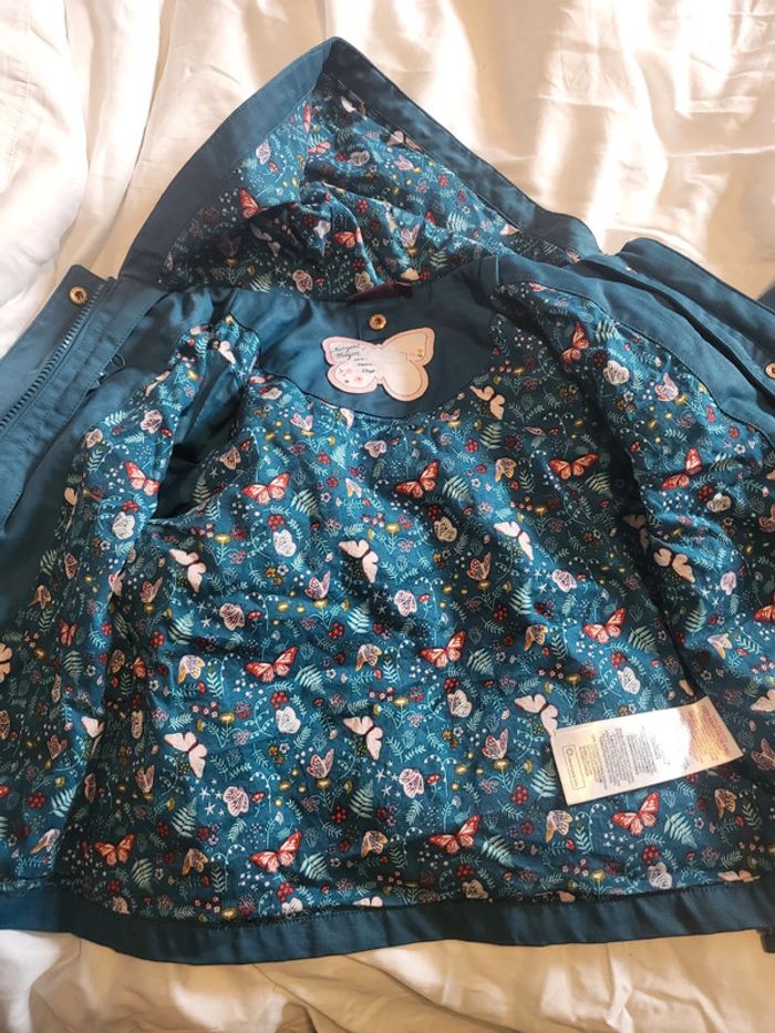 Manteau Sergent major 2 en 1 turquoise - photo numéro 3