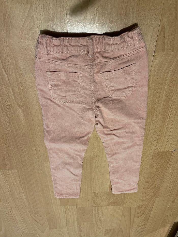 Pantalon velours rose - photo numéro 4