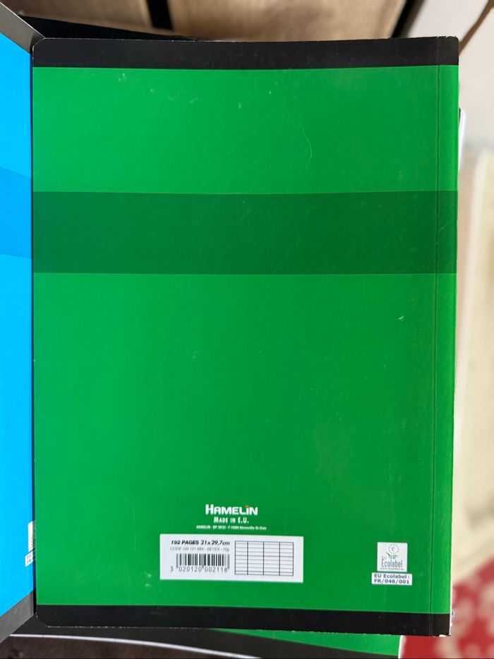 Lot de cahier grand format - photo numéro 5