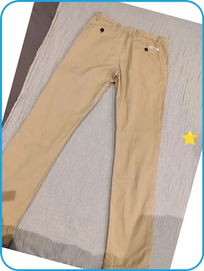 Pantalon Chinos beige - photo numéro 8