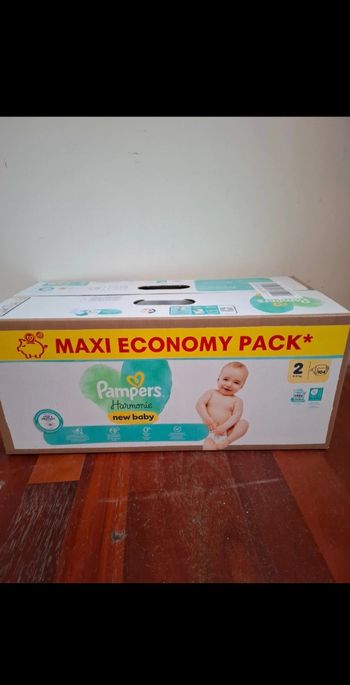 104 couches pampers harmonie taille 2