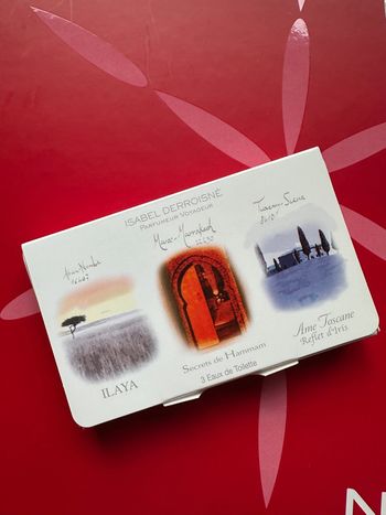 Trio Mini parfums Isabel Derroisné