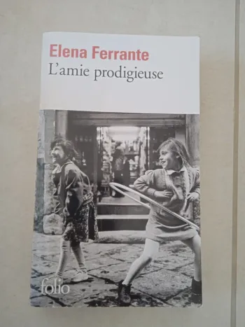 Livre Elena Ferrante L'amie prodigieuse