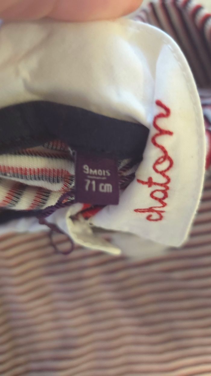 NEUF (non porté)🏷🤩😍🤎 superbe pyjama doux et chaud 9 mois garçon 🤩🤎😍 - photo numéro 6