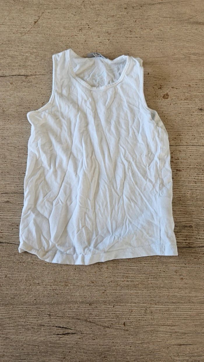 Débardeur simple, blanc, Milla Star by JBC, 6 ans