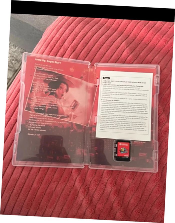 Jeu Super Mario Odyssey Switch avec Boîte d'origine - photo numéro 3