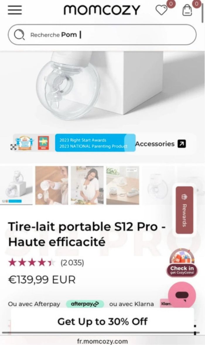 Tire Lait Momcozy S12 Pro - photo numéro 5