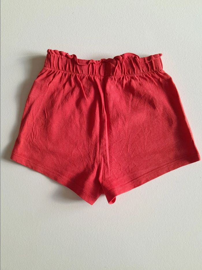 Short bébé fille rouge - photo numéro 2