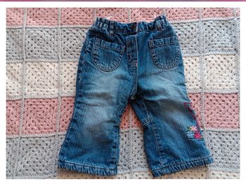 Jean moltoné chaud 12 mois 1 an