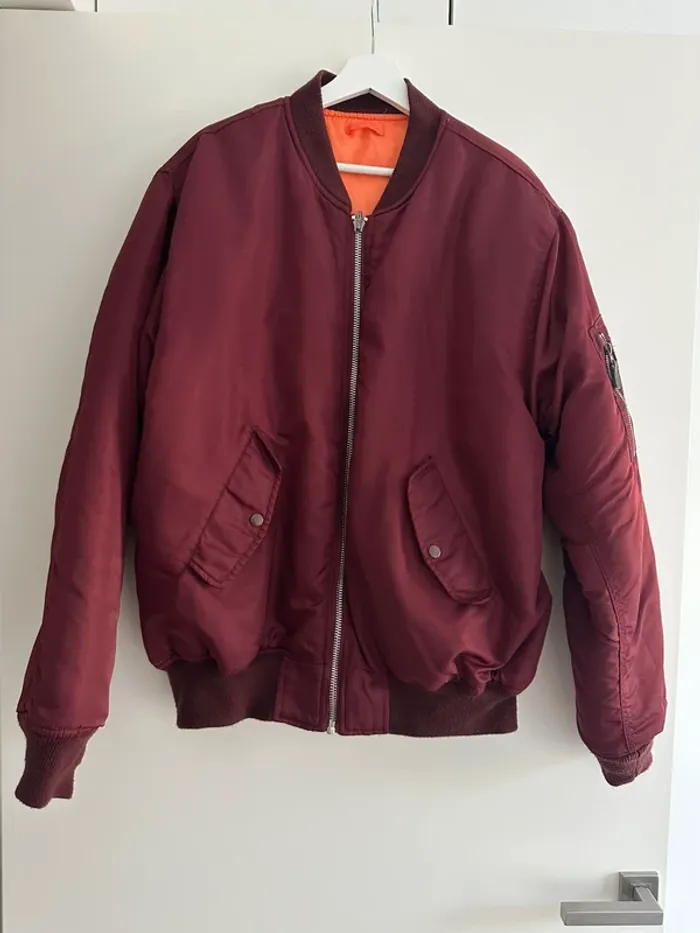 Veste bomber Brandit XL homme – Bordeaux Idéal hiver