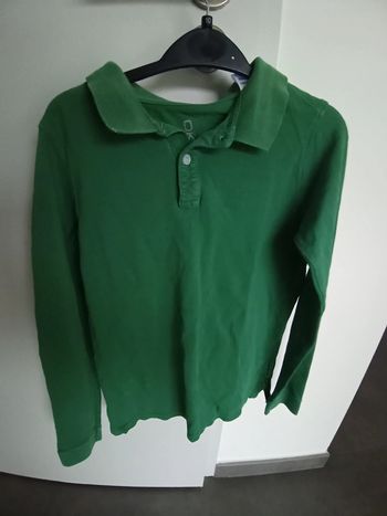 Polo manches longues Okaïdi 12 ans