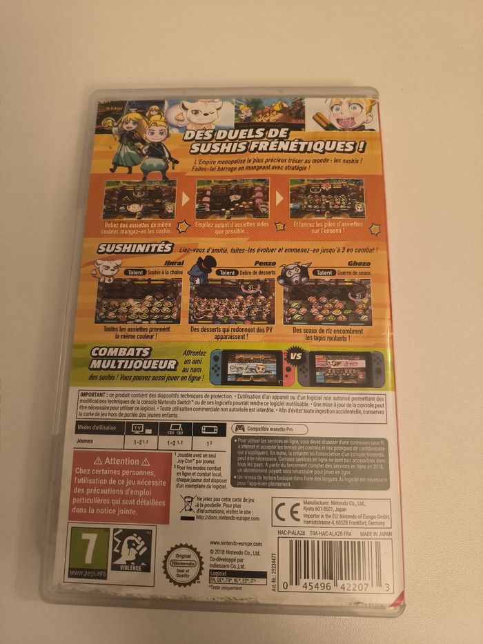 Jeu Switch Sushi Striker - photo numéro 2