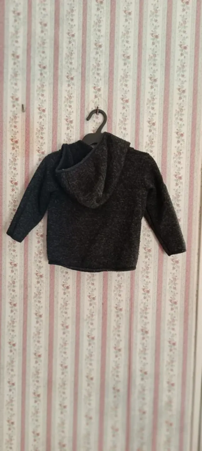 Enfant 45- Gilet zippé, 3ans, in extenso - photo numéro 6
