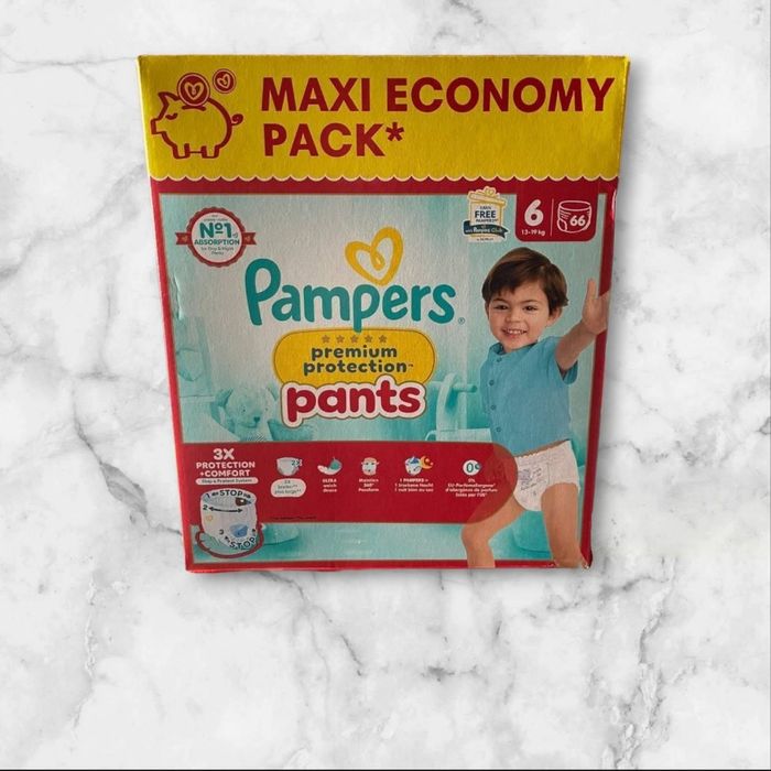 Couche pampers taille 6 pants
