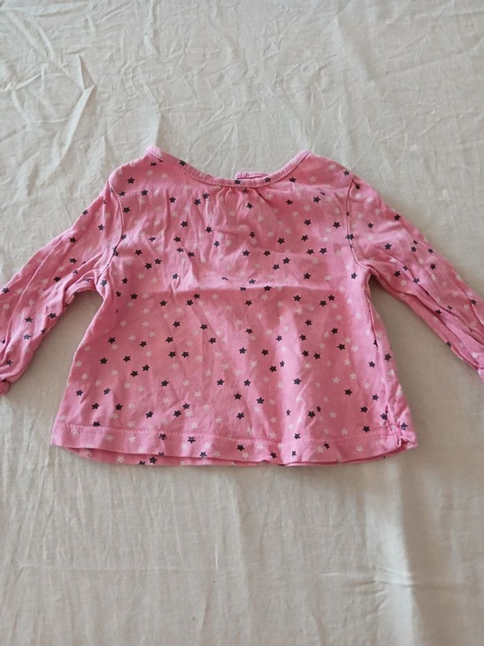 Tee-shirt manches longues 3 mois - photo numéro 2